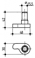 Engate Varão Aço Zincado Simples 16 (EV-020116)