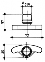 Engate Varão Aço Zincado Duplo 25 (EV-020225)