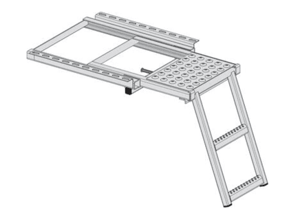 Escadas dobráveis para carroçarias