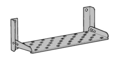 Escada grande rebatível