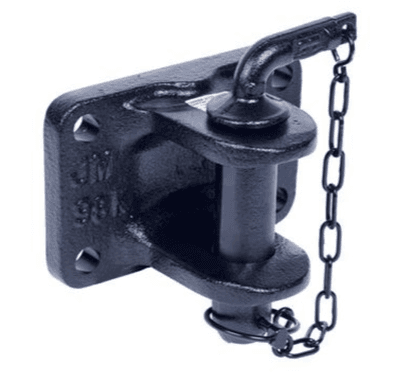 Gancho de arrasto com fuso de Ø 35 mm