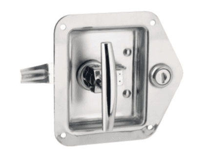 Fechadura, acionada por chave