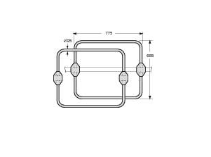Kit de arco para barras de escoramento