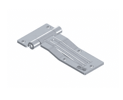Dobradiça lateral para portas médias