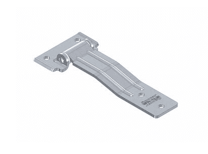 Dobradiça lateral para portas pequenas