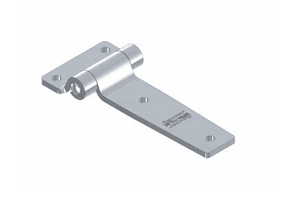 Dobradiça lateral plana para portas pequenas