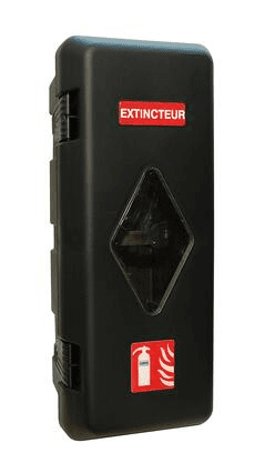 CAIXA DE EXTINTOR 6 KG NEGRA     ADAMANT