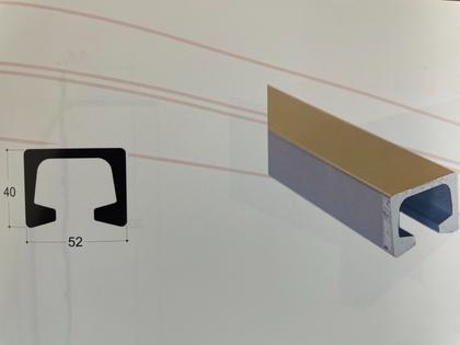 Perfil pequeno para ganchos de carroçarias